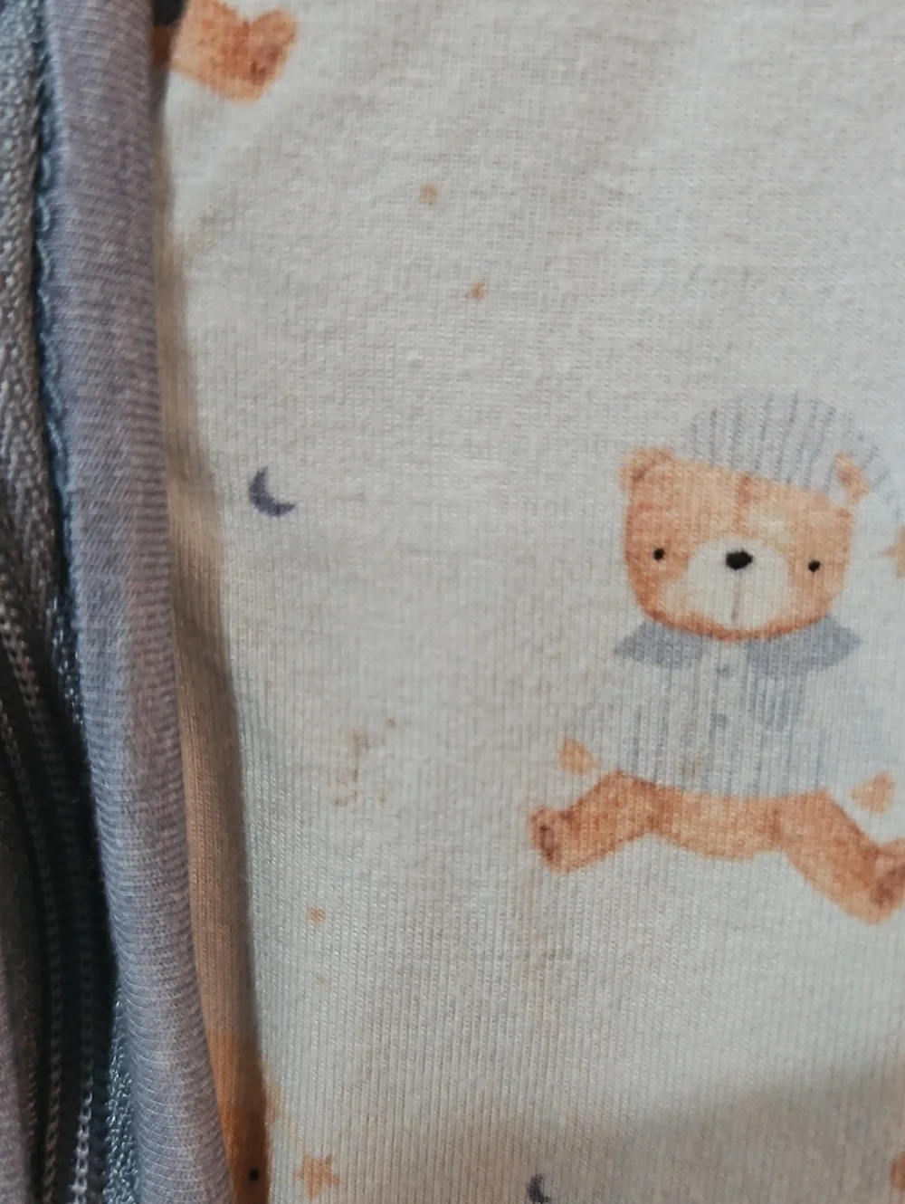 Little One Shop Sleepy Bear Bamboo Convertible Sleeper 2T